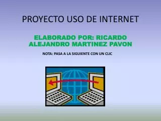 proyecto uso de internet