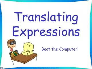 Translating Expressions