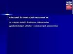 O programe - slide 1