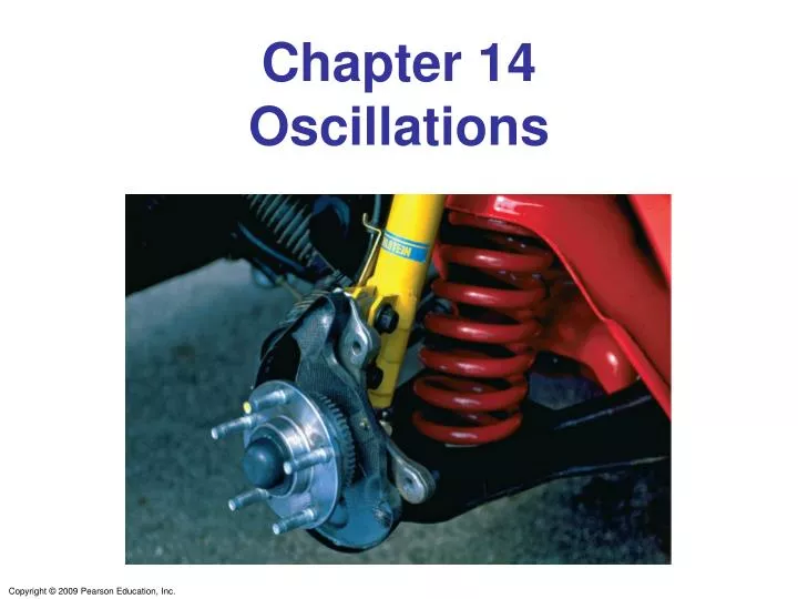 chapter 14 oscillations