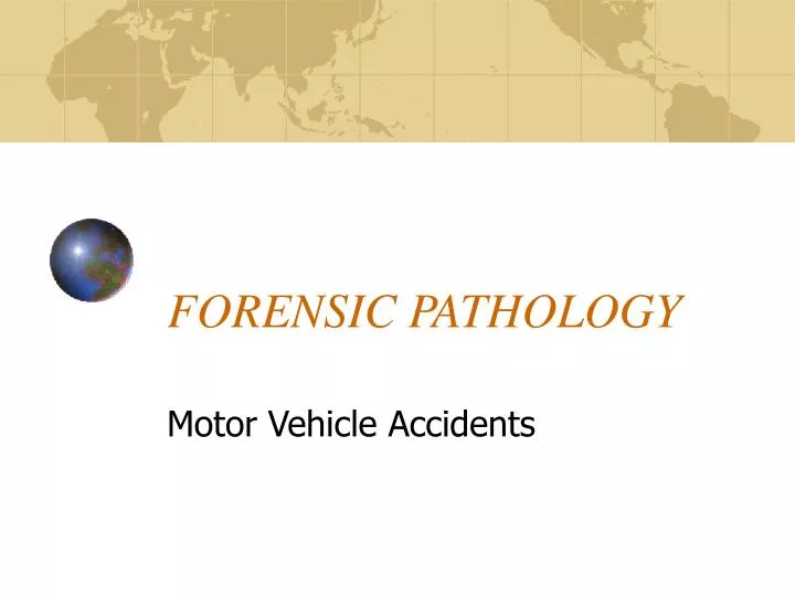 forensic pathology