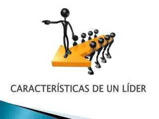 caracter sticas de un l der