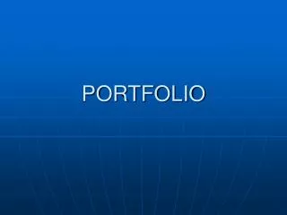 portfolio