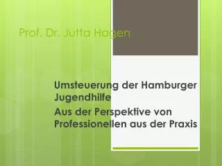 prof dr jutta hagen