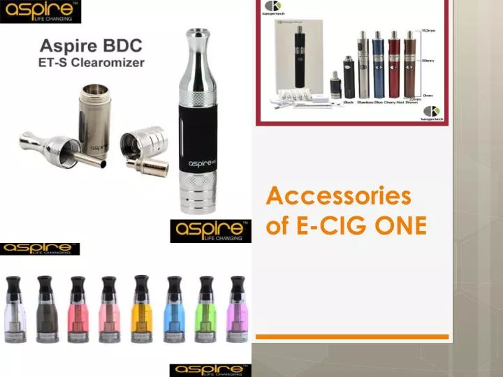 accessories of e cig one