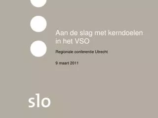 aan de slag met kerndoelen in het vso