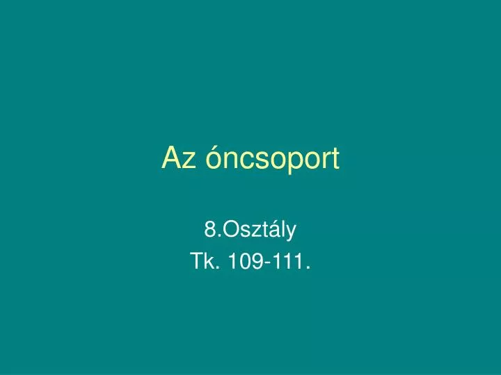 az ncsoport