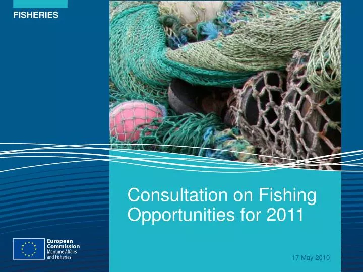 consultation on fishing opportunities for 2011
