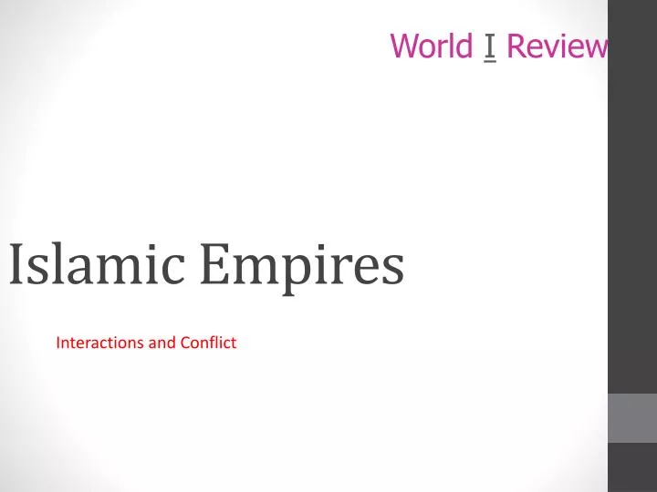 islamic empires