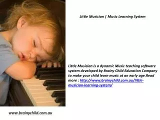 Little Musician | Music Learning System