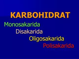 karbohidrat