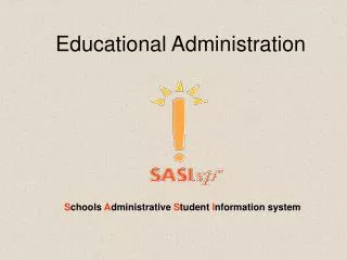 Educational Administration