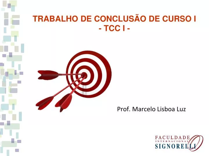 trabalho de conclus o de curso i tcc i