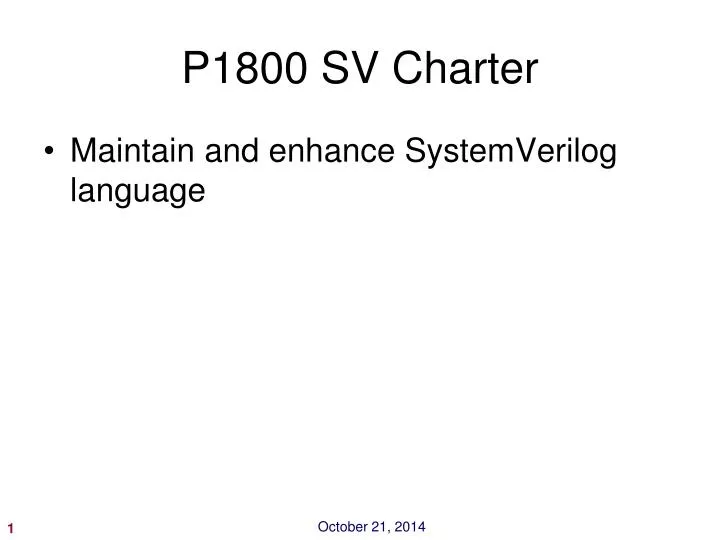 p1800 sv charter