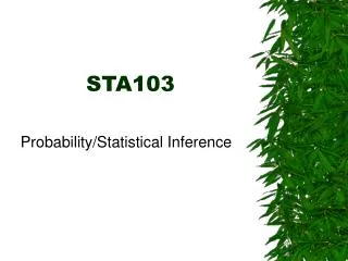 STA103