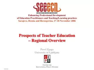 Enhancing Professional Development of Education Practitioners and Teaching/Learning practices