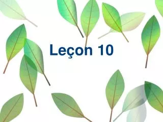 le on 10