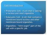 Cell Introduction - slide 1