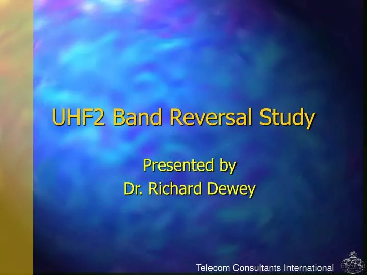 uhf2 band reversal study