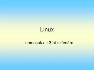 nemcsak a 13 ht sz m ra