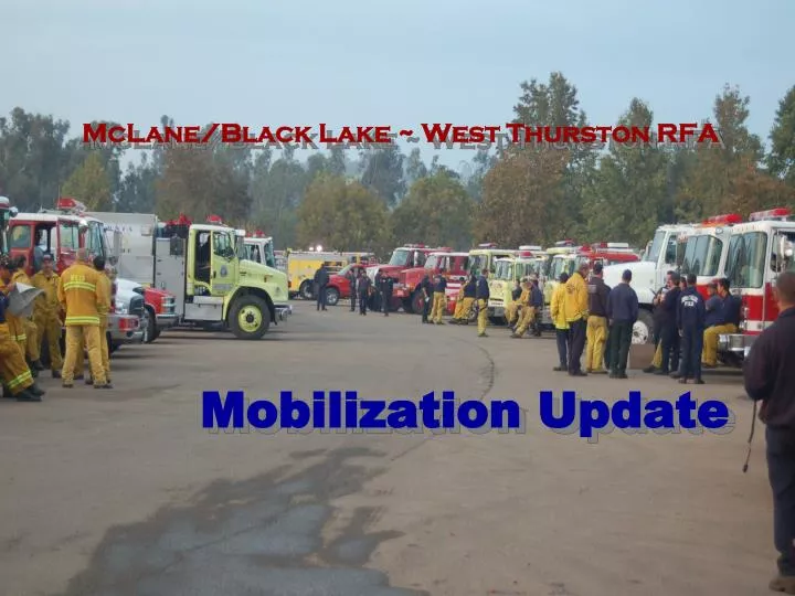 mclane black lake west thurston rfa