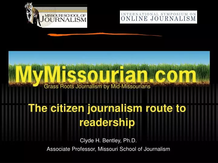 the citizen journalism route to readership