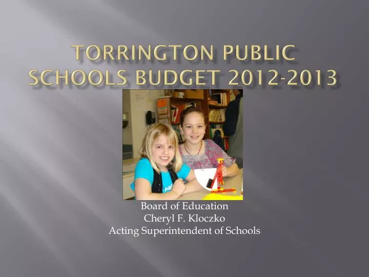 torrington public schools budget 2012 2013