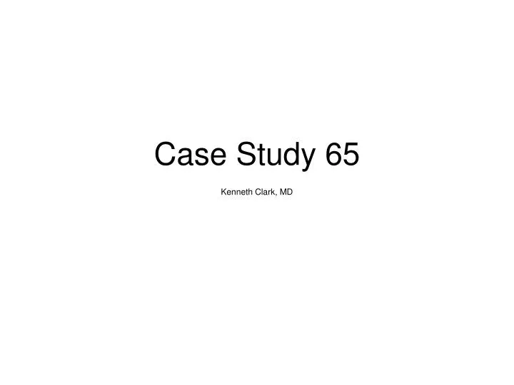 case study 65