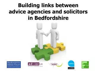 Building links between advice agencies and solicitors in Bedfordshire
