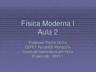 f sica moderna i aula 2
