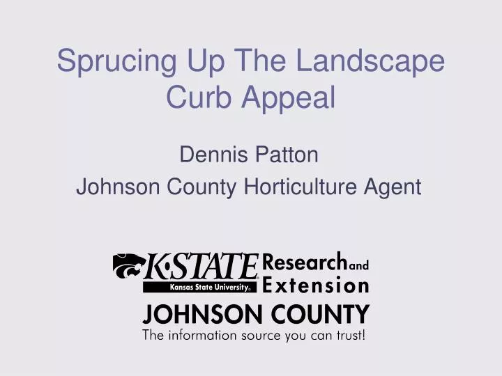 sprucing up the landscape curb appeal