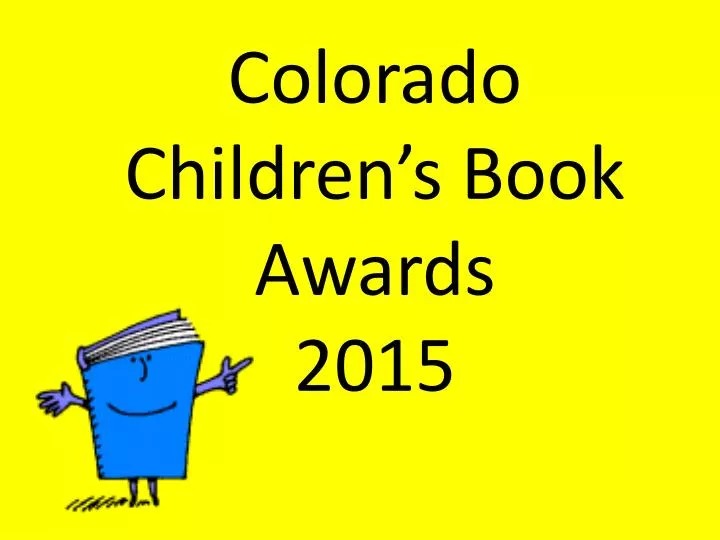 colorado children s book awards 2015