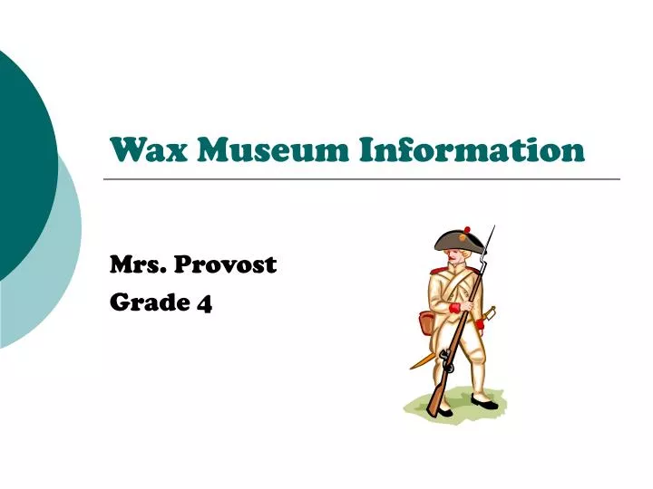 wax museum information