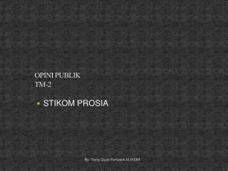 opini publik tm 2