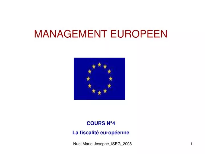 management europeen