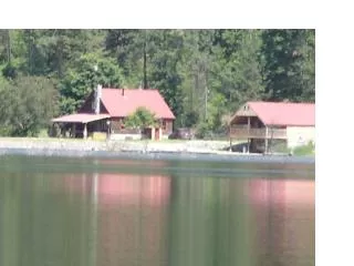 Horseshoe Lake offers an old homestead log house with a lot of interesting history .