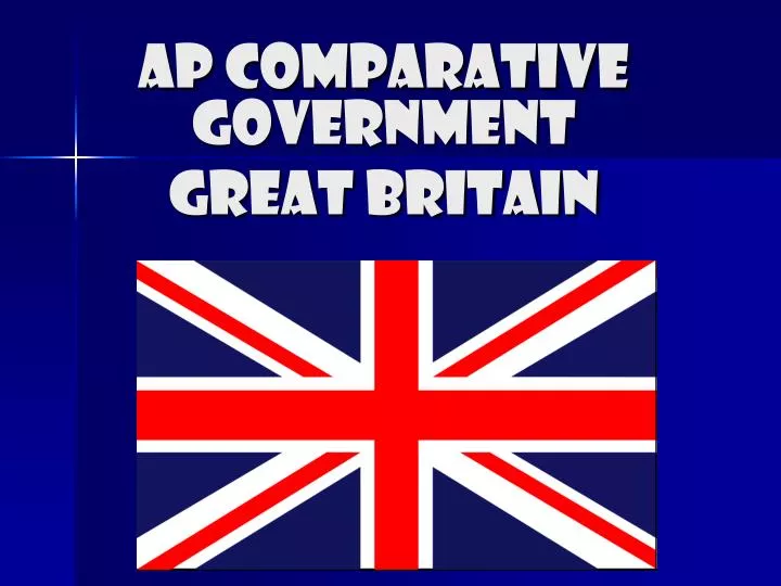 ap comparative government great britain