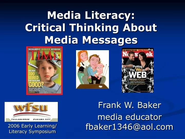 media literacy critical thinking about media messages