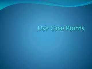 use case points