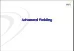 Advanced Welding - slide 1