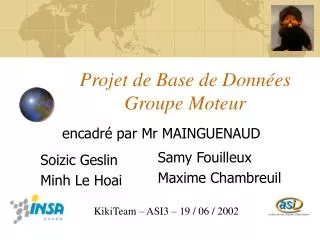 projet de base de donn es groupe moteur