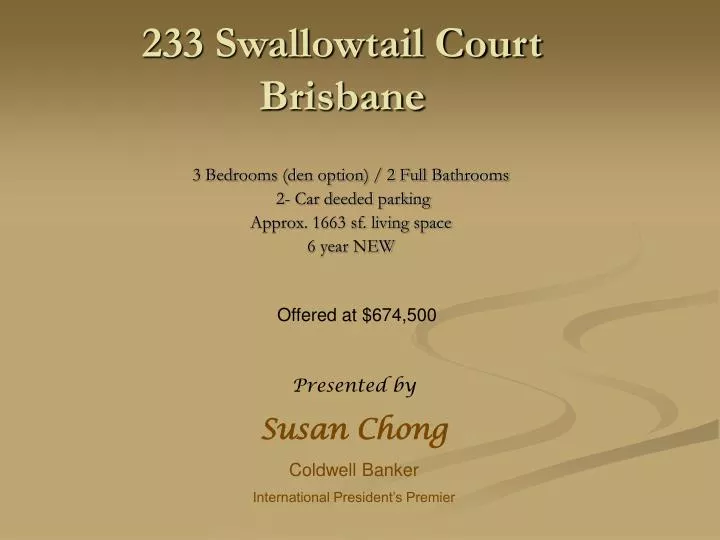 233 swallowtail court brisbane