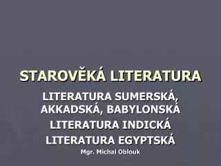 starov k literatura