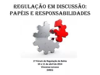 regula o em discuss o pap is e responsabilidades