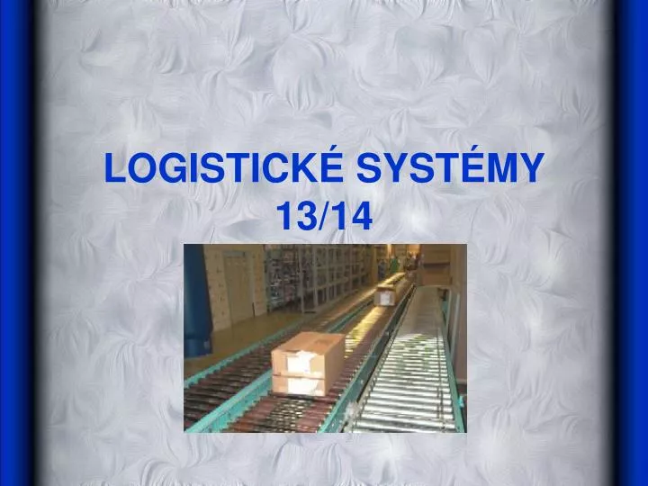 logistick syst my 13 14