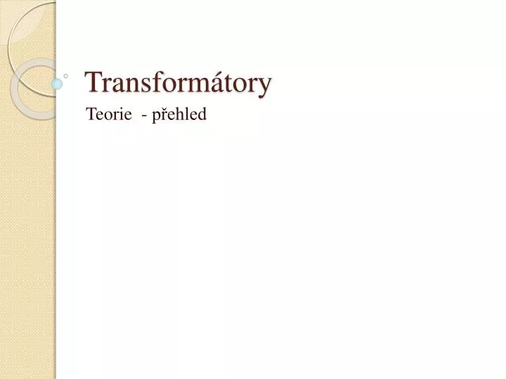 transform tory