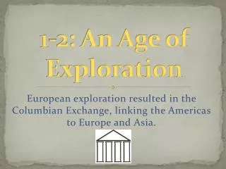 1-2: An Age of Exploration