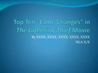 top ten lame changes in the lightning thief movie