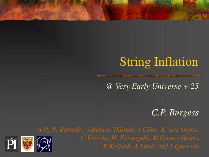 string inflation