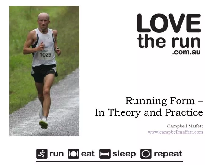running form in theory and practice